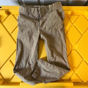 Carters boys straight leg chinos. Tan. Size 5.